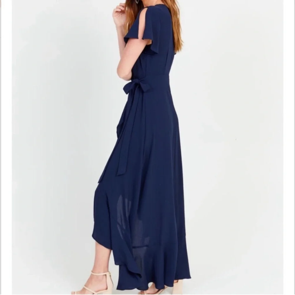 ALTAR’D STATE Springvale Maxi Dress in Navy Size Small - Picture 2 of 11